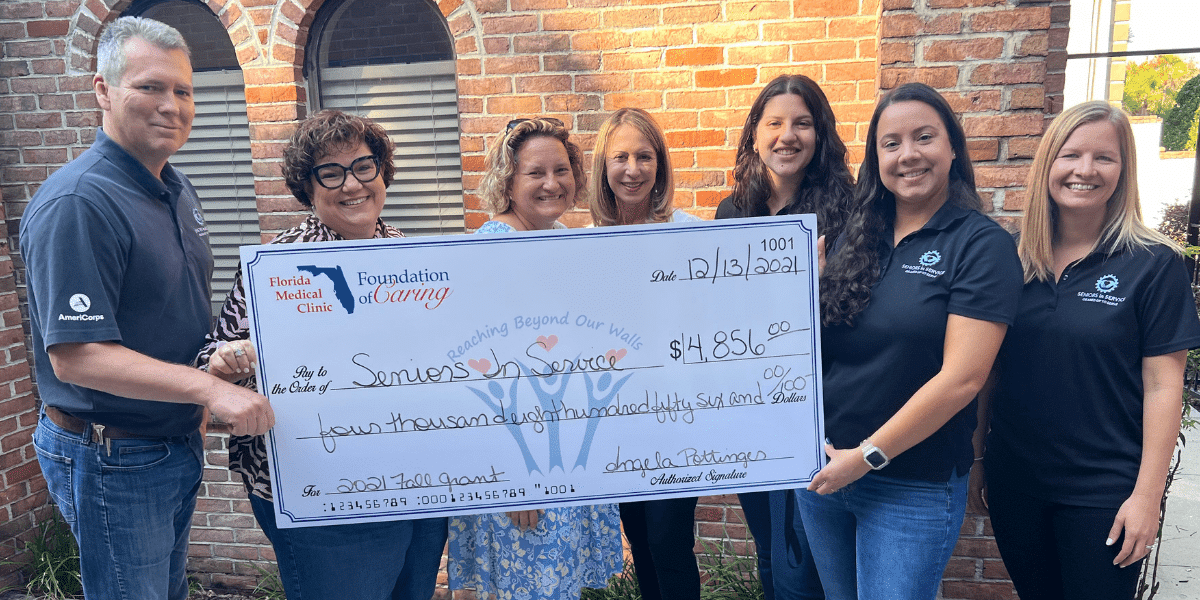 Community Foundations Strengthen Services Seniors In Service of Tampa Bay