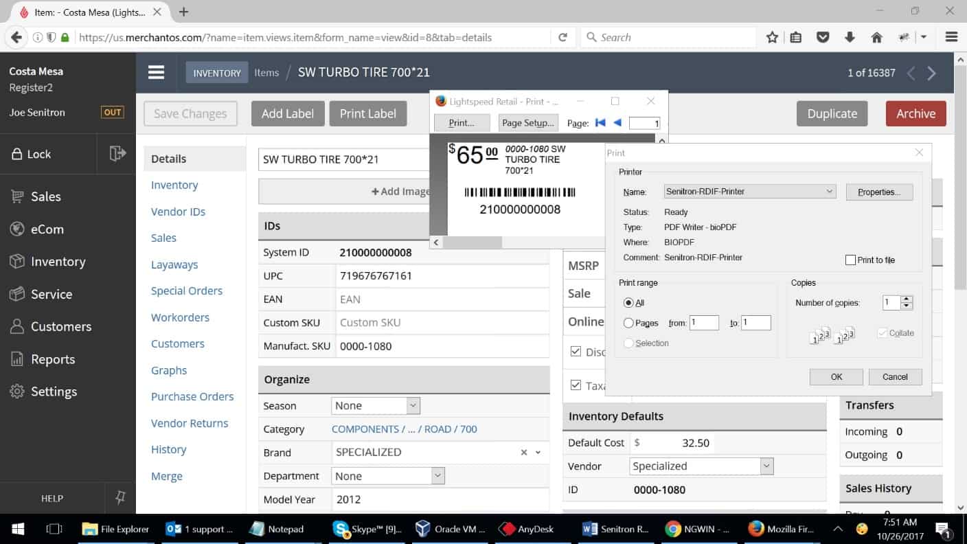 Senitron Announces Full Integration Capabilities with Lightspeed POS
