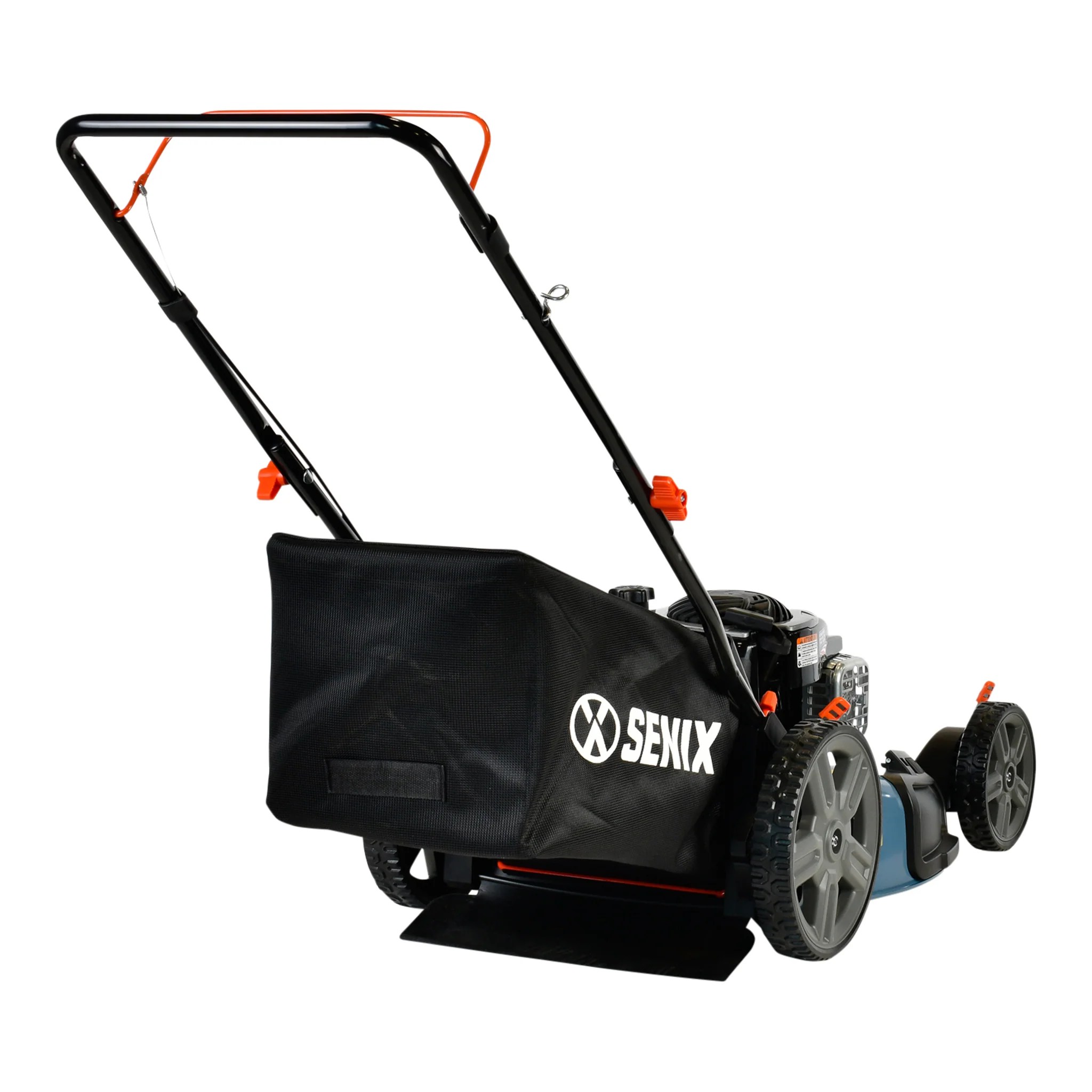 21-Inch 140cc Gas Powered 4-Cycle Push Lawn Mower, 3-In-1, Mulch, Side
