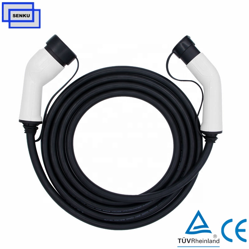 62196 type2 to type2 electric car charger 16A 32A ev charging cable