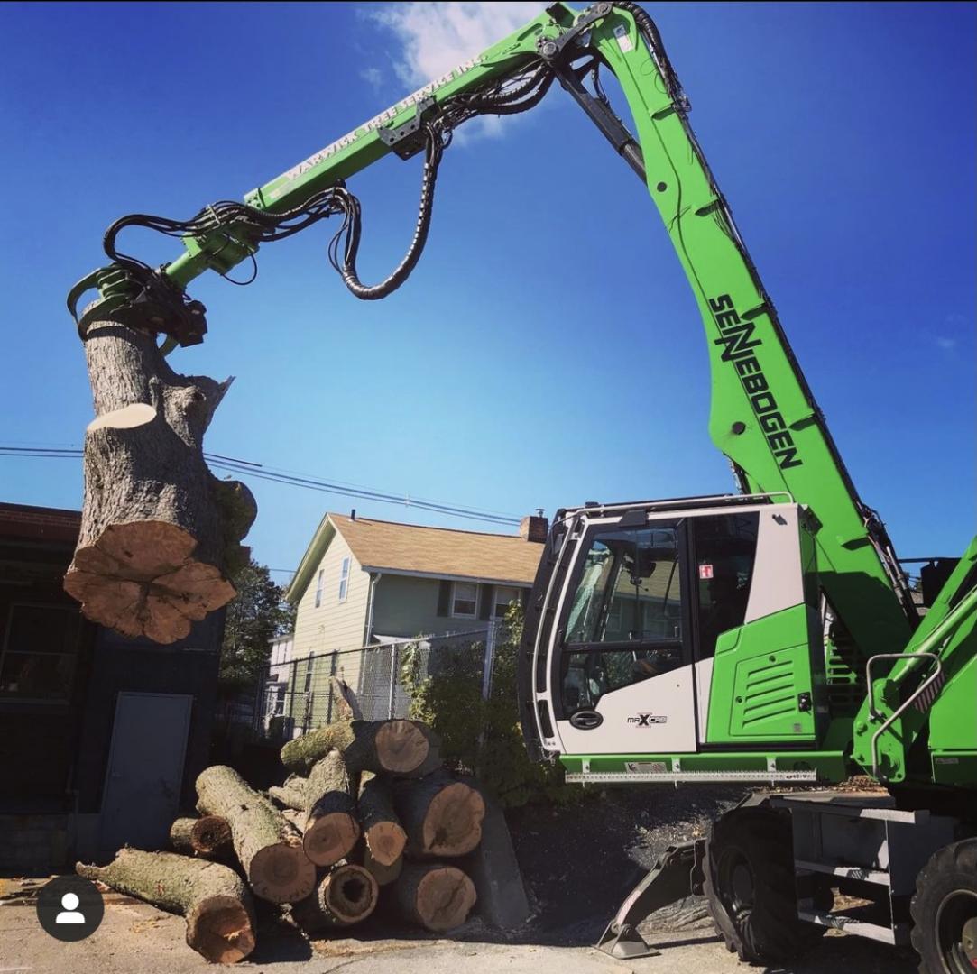SENNEBOGEN Tree Care Handlers “Are The Future” For Warwick Tree Service