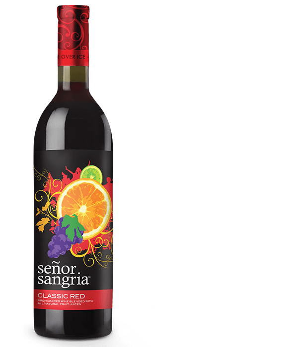 Señor Sangria Real Fruit Juice and Quality Wine Gluten Free Sangria