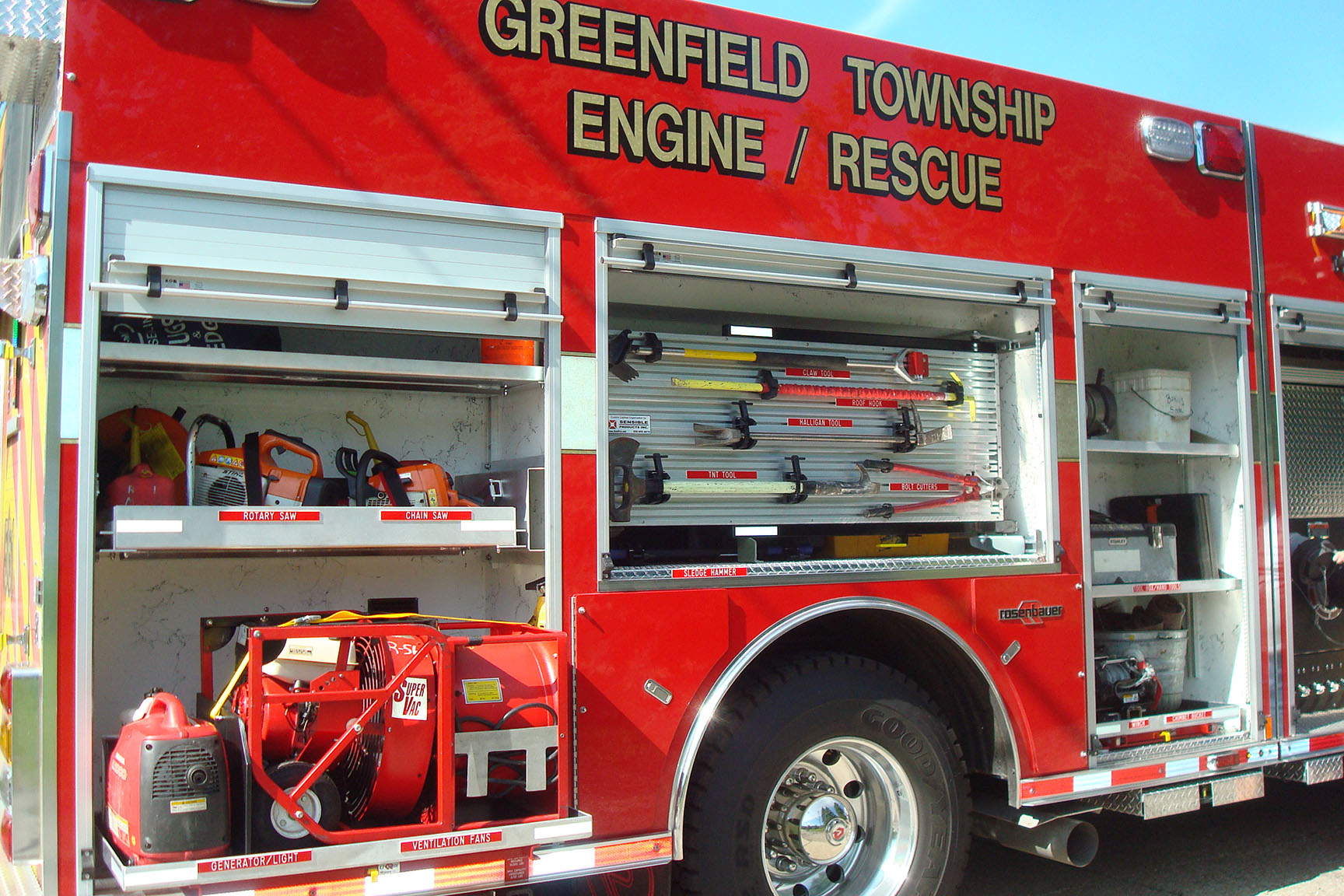 Greenfield Twp. Fire Department Sensible Products