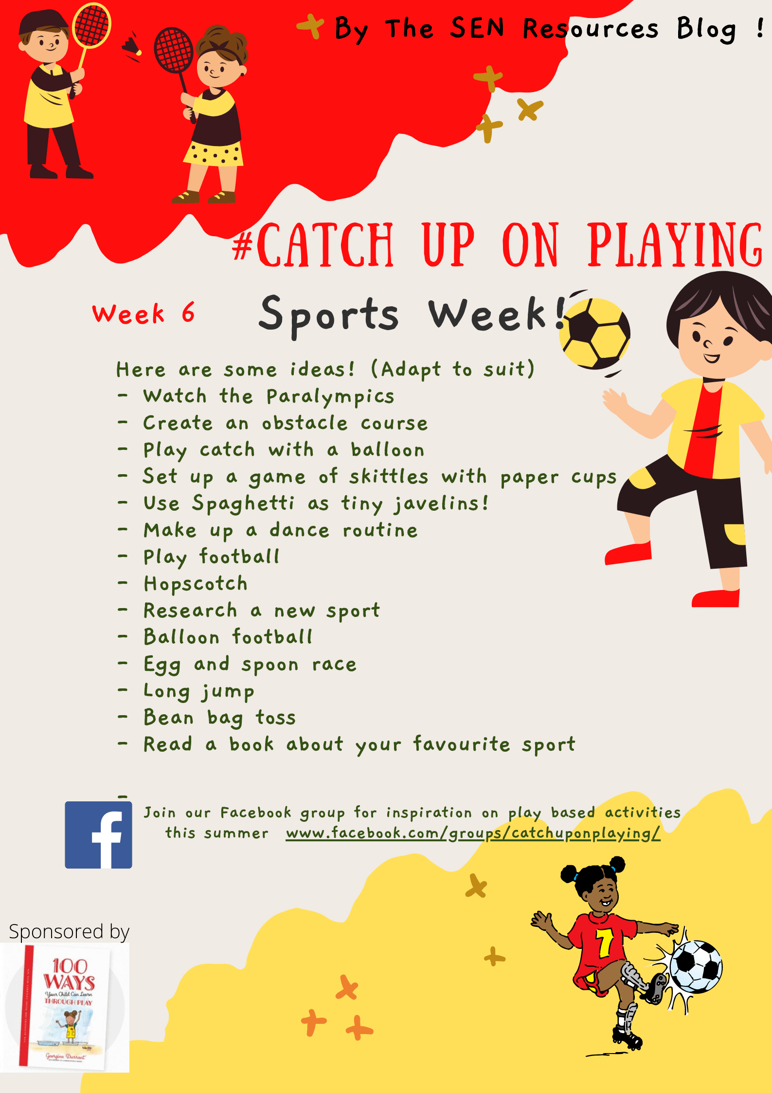 Sports Activities for Young Children The SEN Resources Blog