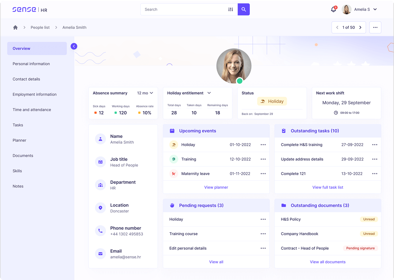 HR Essentials SenseHR