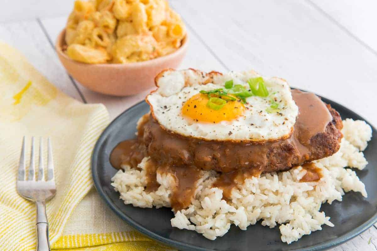 Loco Moco (Hawaiian Beef Patty with Gravy) Sense & Edibility