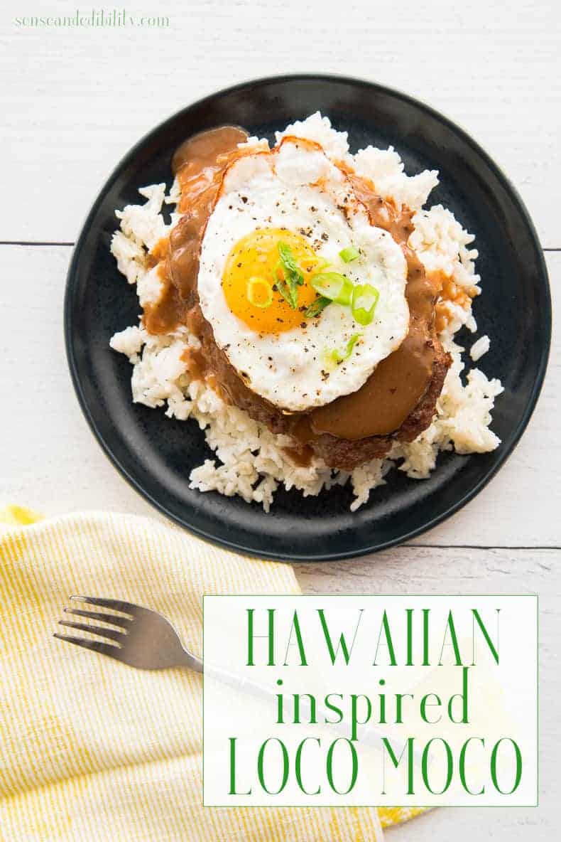 Loco Moco (Hawaiian Beef Patty with Gravy) Sense & Edibility
