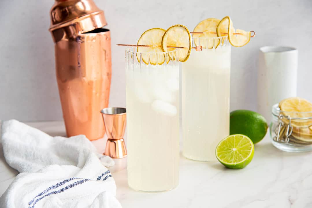 Gin Rickey Cocktail Sense & Edibility