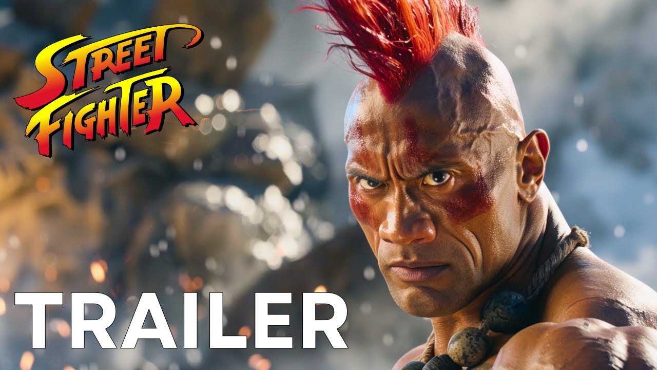 STREET FIGHTER Teaser Trailer (2025) Dwayne Johnson, Jason Momoa