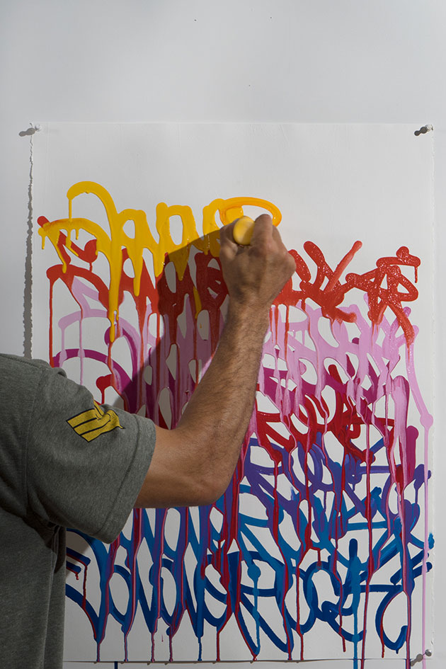 JonOne visits the Krink studio Senses Lost