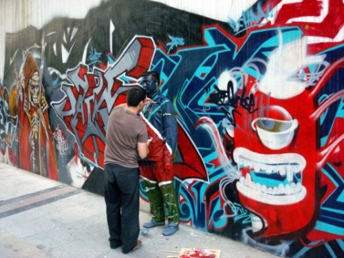 Liu Bolin Camouflage Art Senses Lost