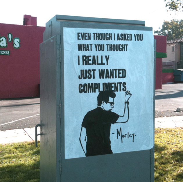 Morley Street Art Senses Lost