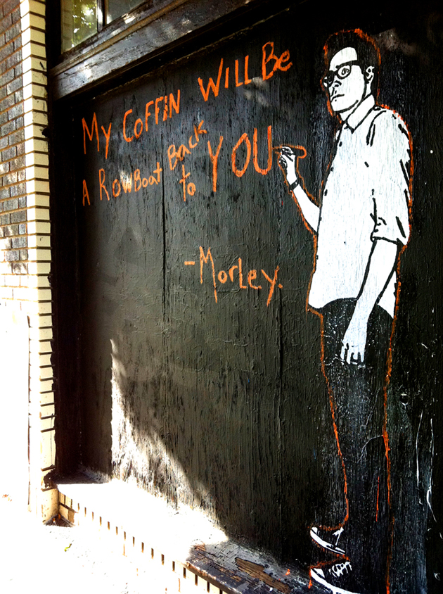 New Wall From Street Artist Morley Senses Lost