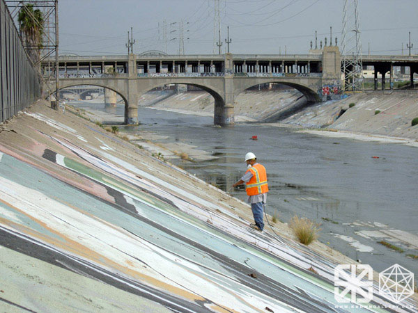 More on the Saber LA River Piece Senses Lost