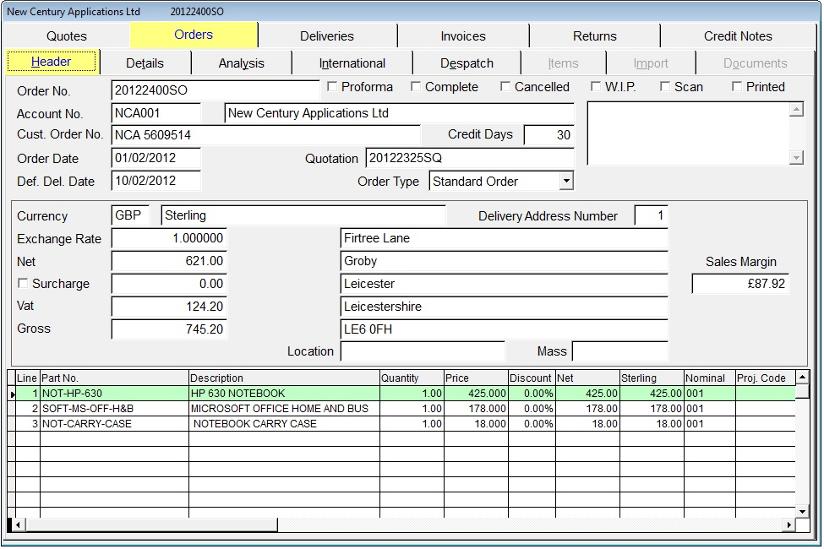 Focus ERP Sensible Computing Solutions Ltd