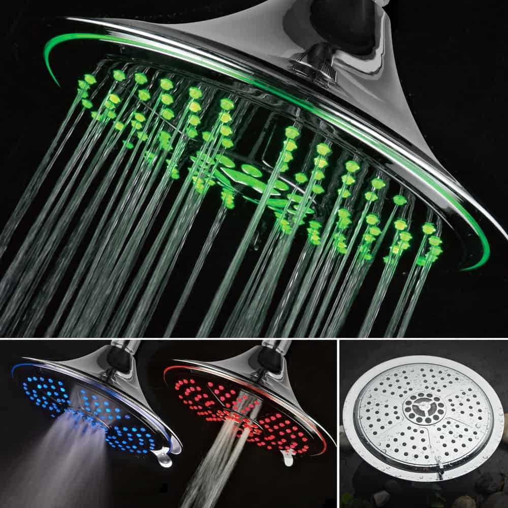 7 Best LED Shower Heads (2019 Reviews) Sensible Digs