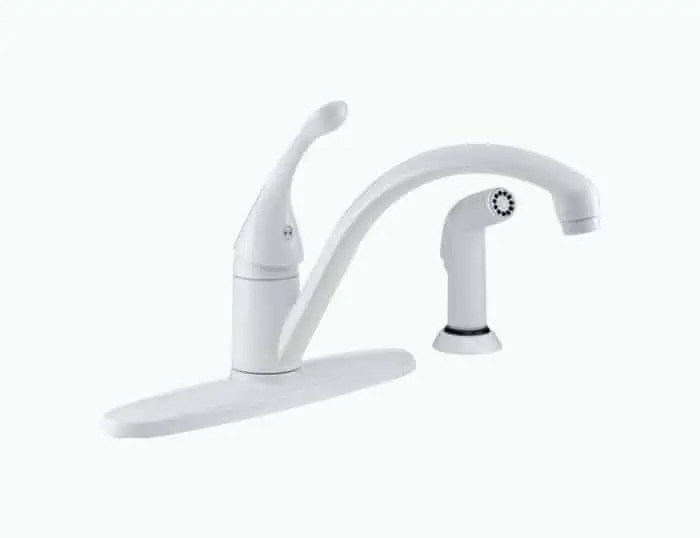 7 Best White Kitchen Faucets of 2024