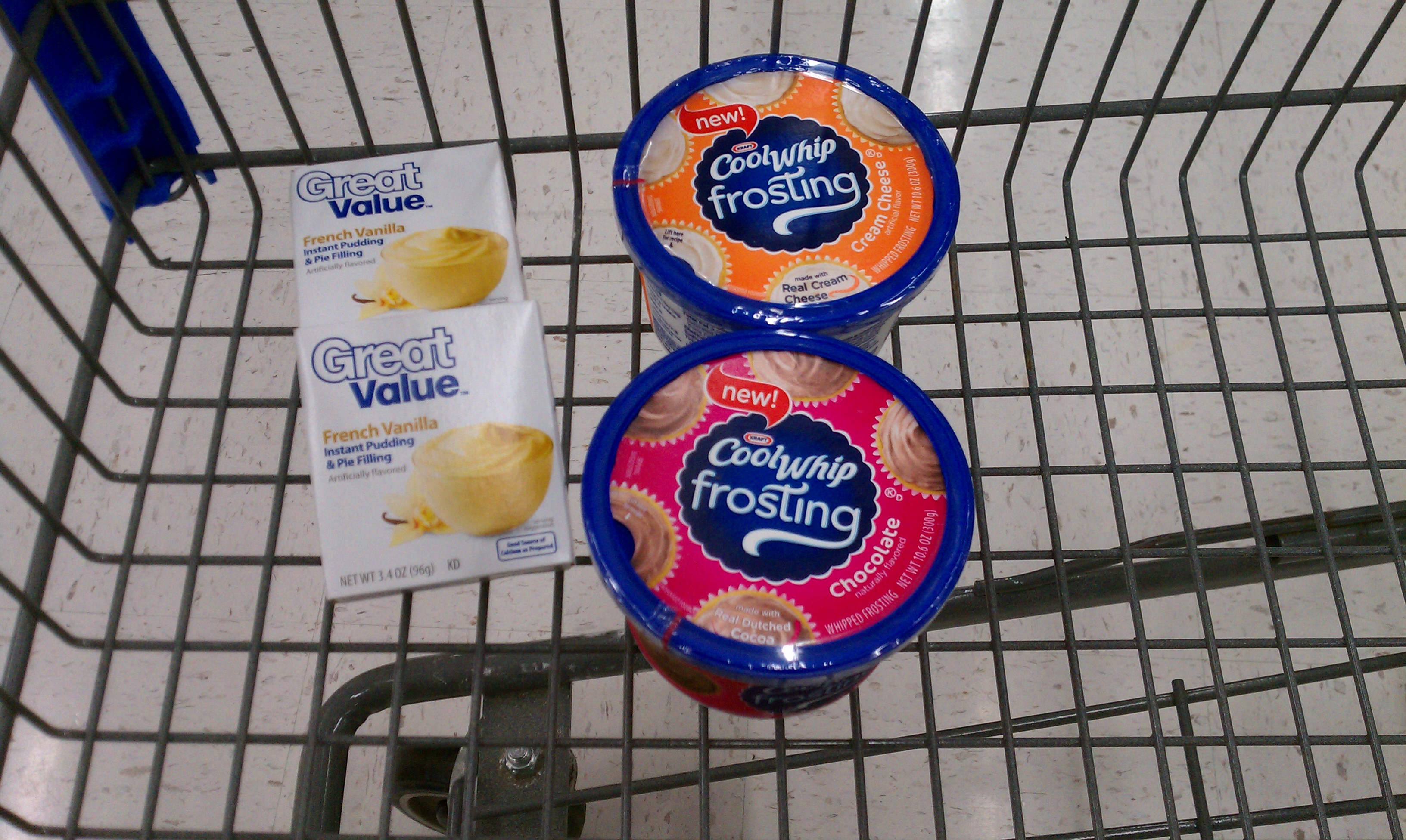 Pudding Cupcakes with Cool Whip Frosting! CoolWhipFrosting CBias