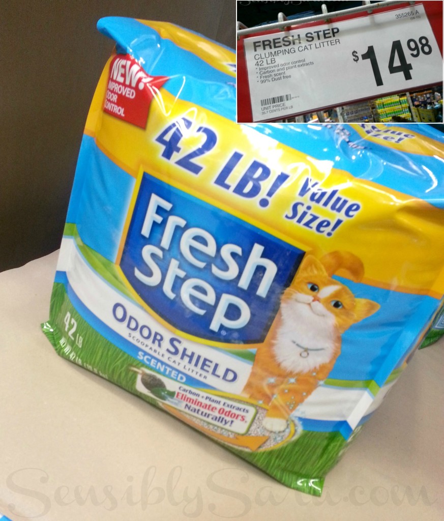 Fresh Step Cat Litter at Sam's Club ClubFreshStep cbias shop