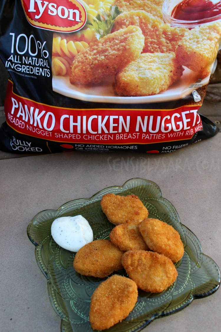 Ad Easy Meal with Creamy Pepper Sauce & Tyson Panko Nuggets 