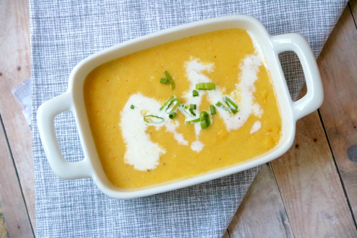 Summer Sweet Corn Bisque Recipe Sensibly Sara