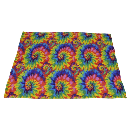 Fleece Weighted Blanket, Multi Color