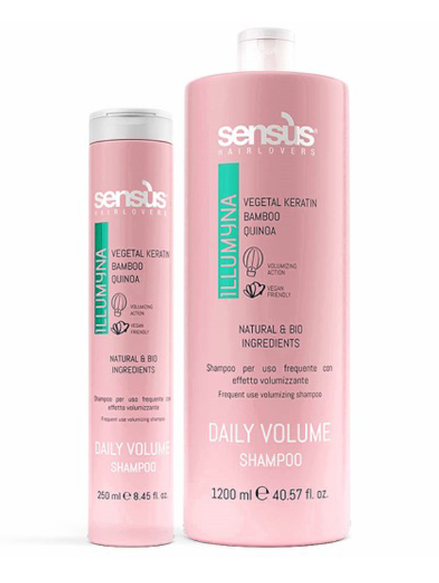 Daily Volume Shampoo 1200ml and 250ml Sens.us Australia