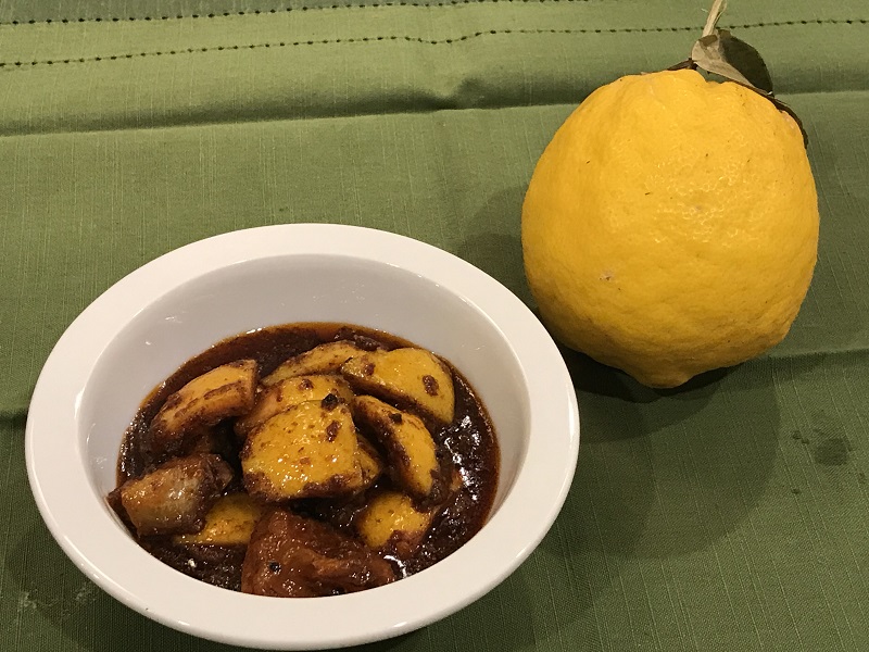 Sweet Lemon Pickle (Instant version)