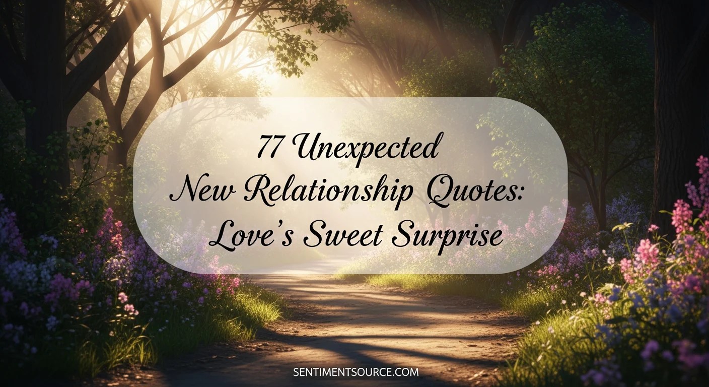 77 Unexpected New Relationship Quotes Love's Sweet Surprise