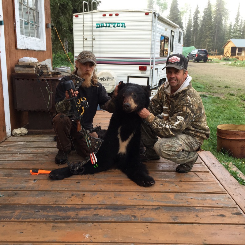 Black Bear Hunt Sentinel Mountain Safaris BC Hunting Guide
