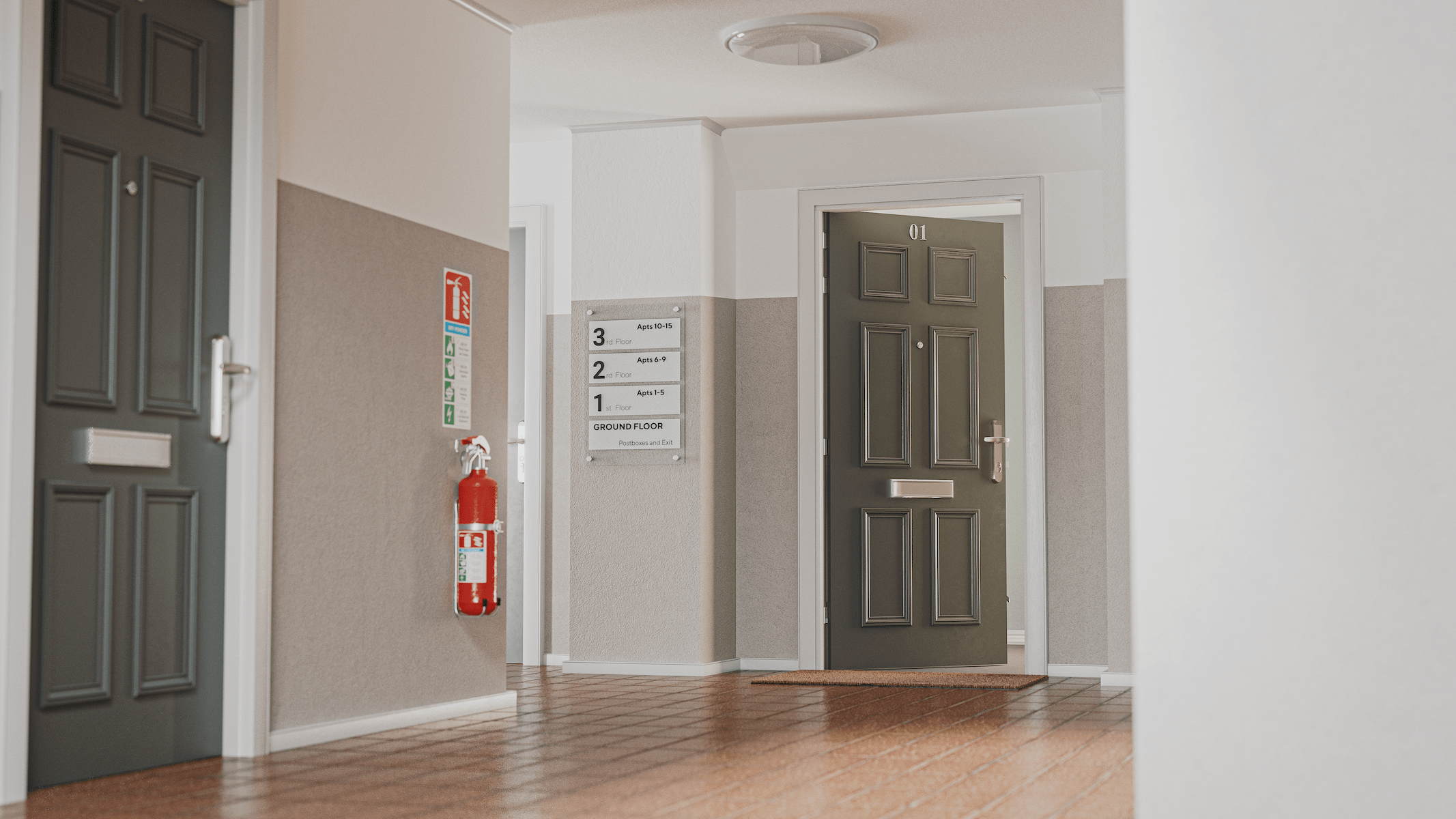 FullyCertified FD60 Fire Doors in the UK Bespoke Glazed Fire Door