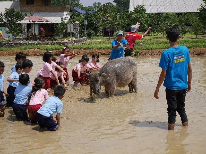 Kampung Wisata Sentul Keseruan Menyatu Bersama Alam