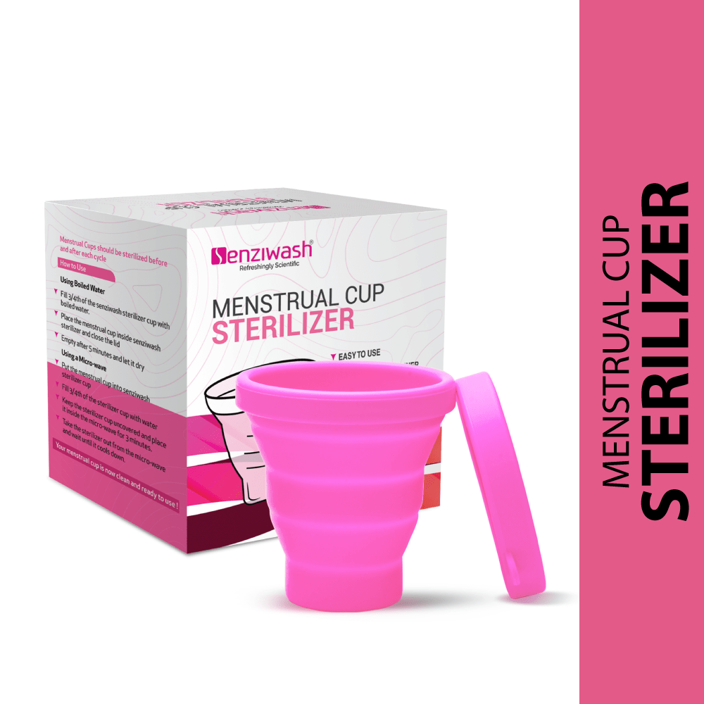 Best menstrual cup sterilizers to buy in India Senziwash