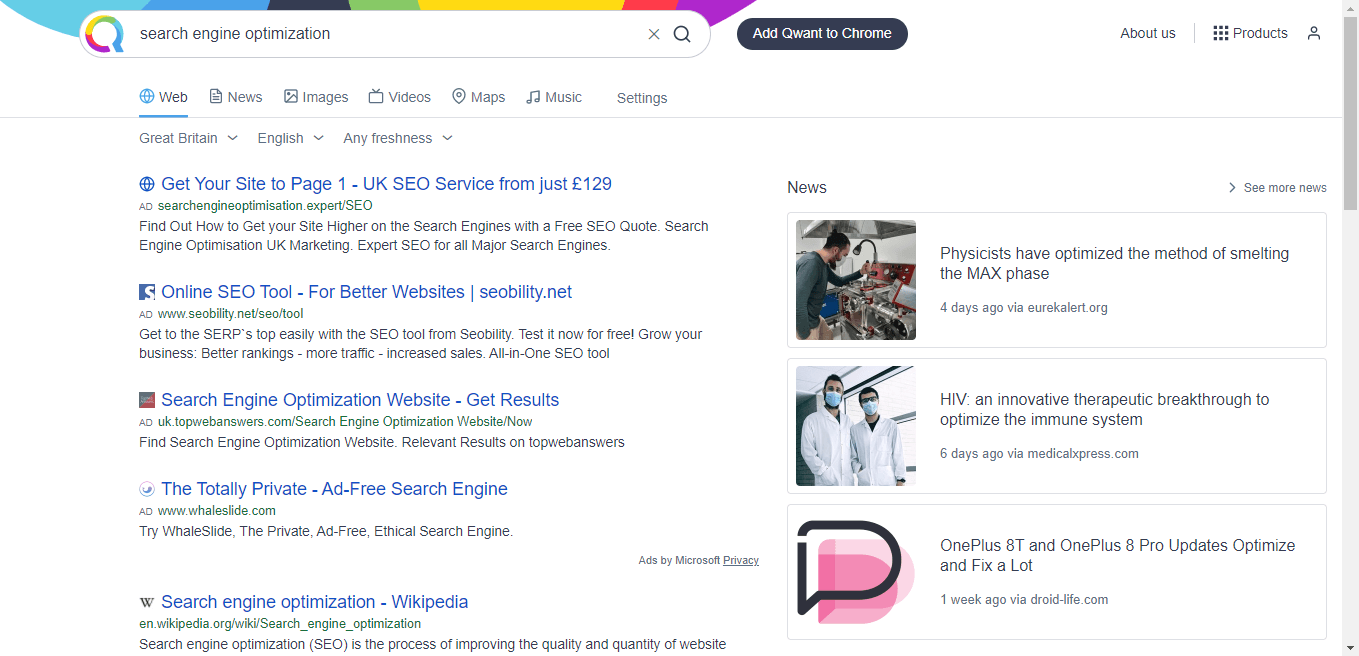Qwant Search Engine Review Qwant Vs Google Explained 2022