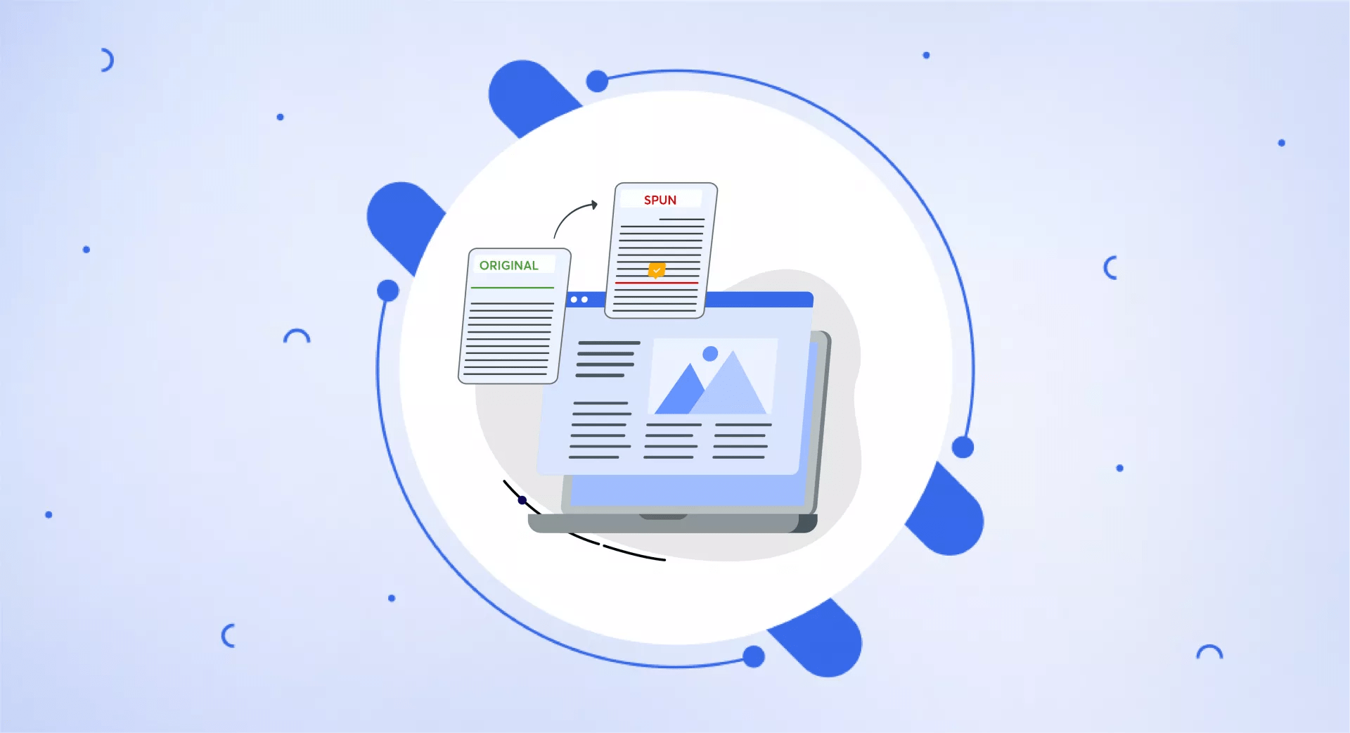 Content Spinning In SEO What Is It? A Concise Definition