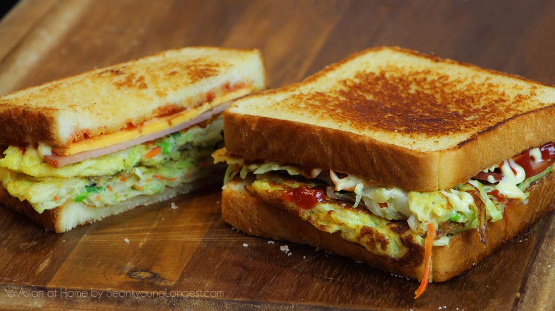 Korean Street Toast Recipe & Video Seonkyoung Longest