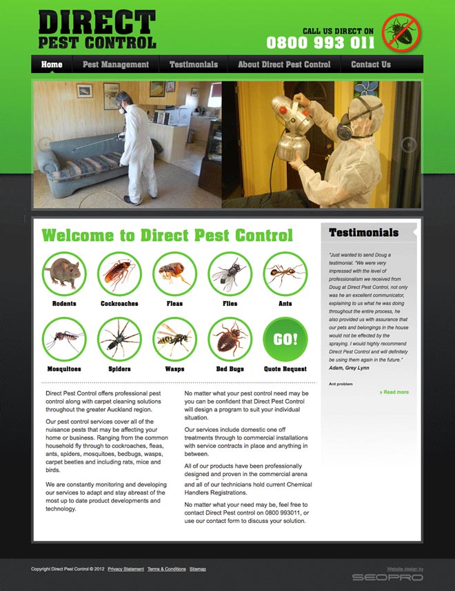 DirectPestControl SEOPro NZ Ltd