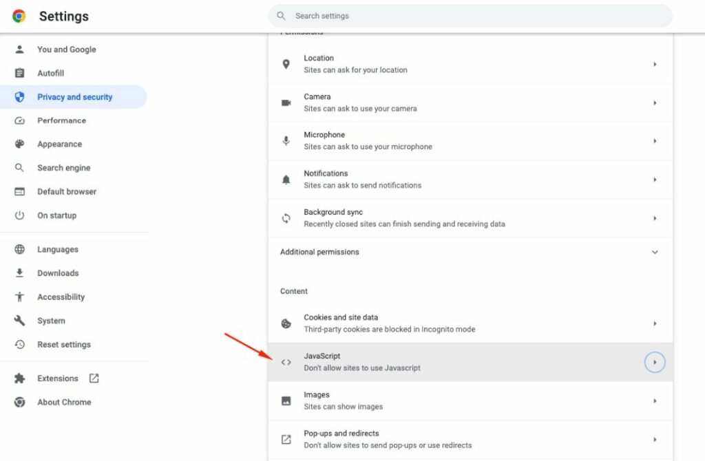 How To Disable JavaScript In Chrome SEOSLY