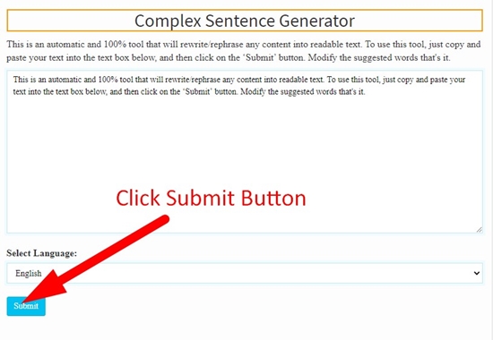 Sentence Generator Cool Generator List