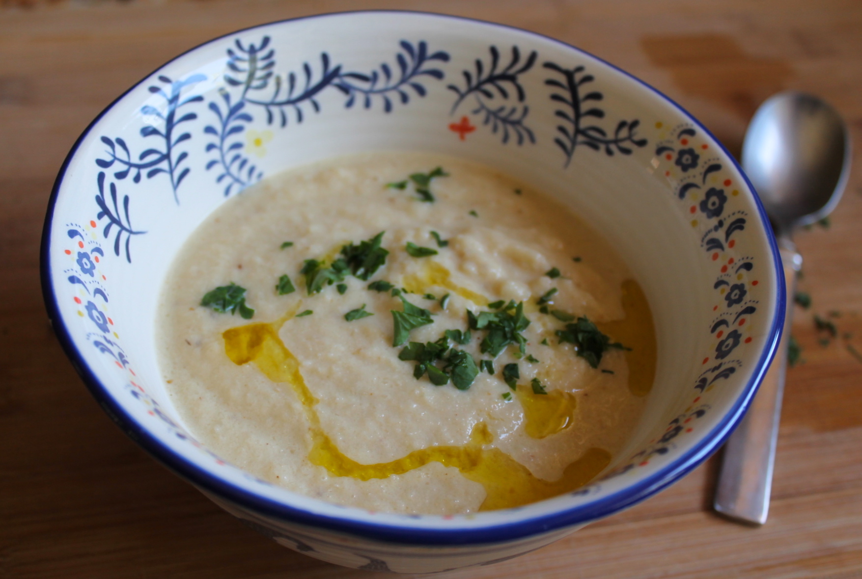 Roasted Garlic Cauliflower Soup Sep Cooks