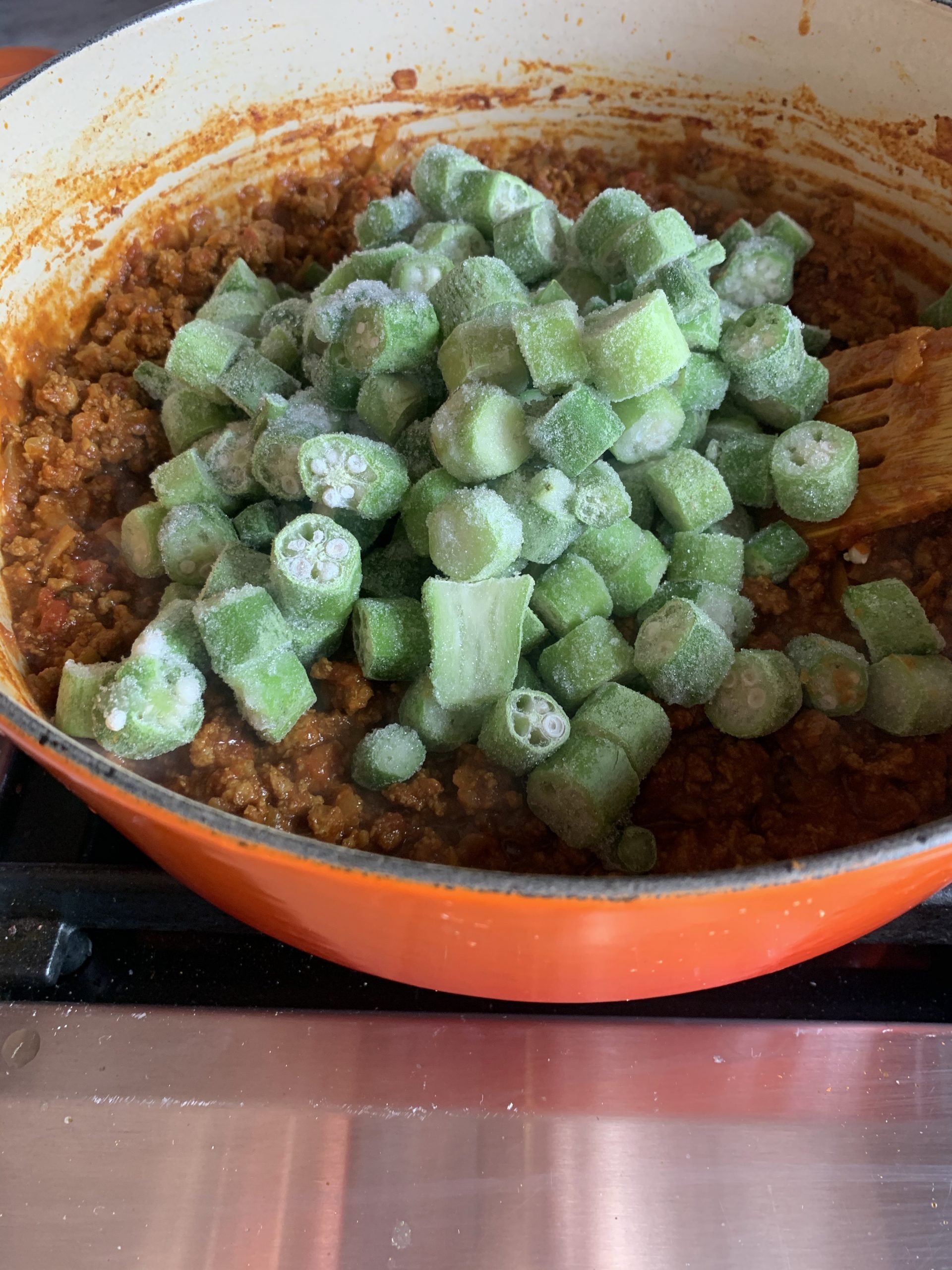 ground beef and okra stew Sep Cooks