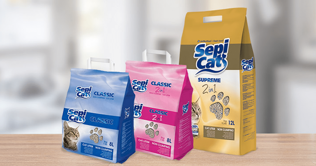 Discover all the Sepicat absorbent cat litters’ great qualities Sepicat