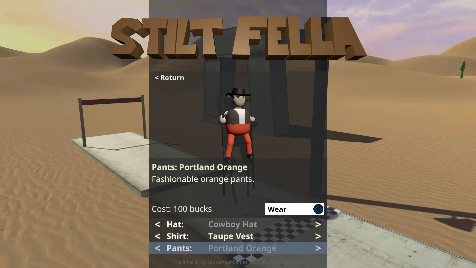 Stilt Fella Announcement September Games