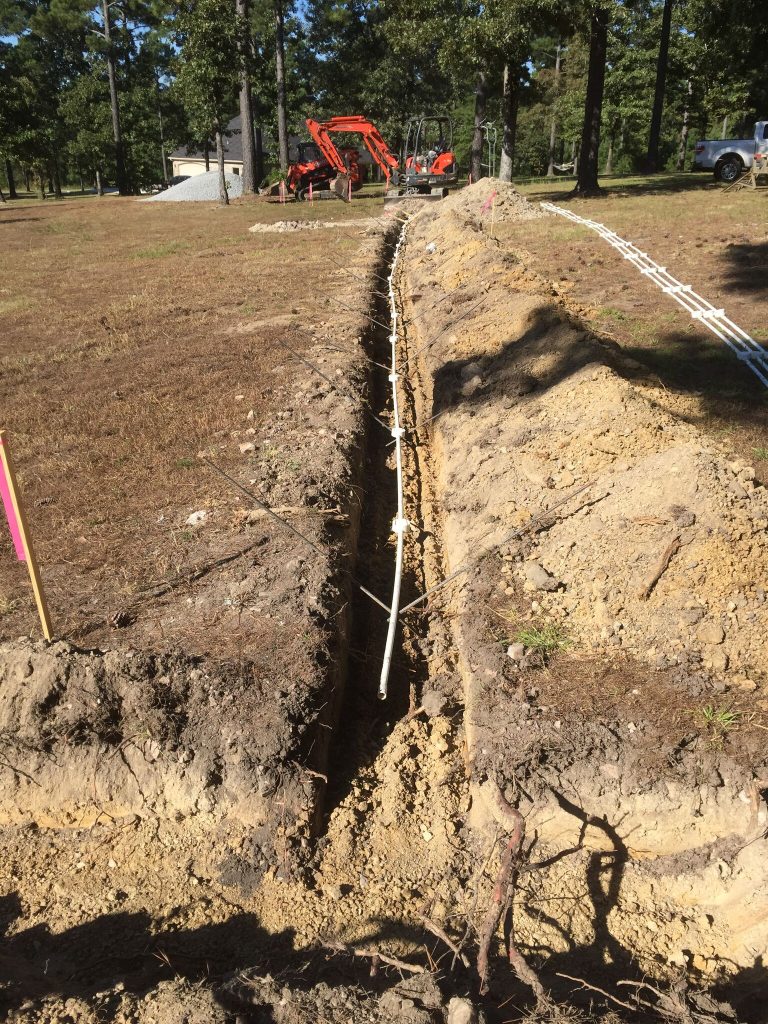 Pressure dosed septic drainfields have improved hydraulic performance