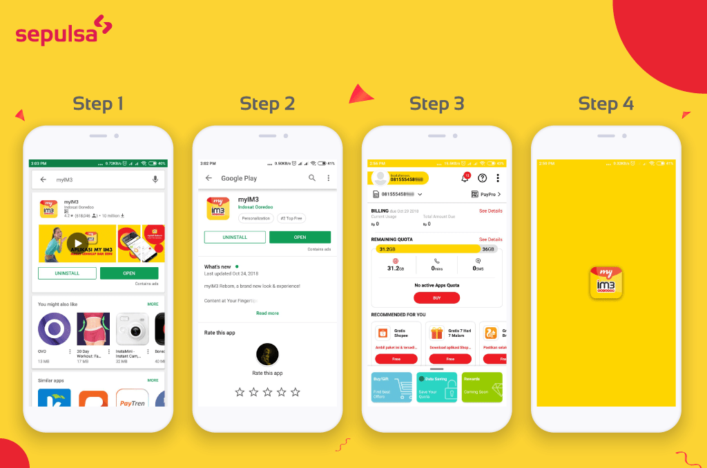 Begini Cara Cek Pulsa dan Kuota Indosat IM3