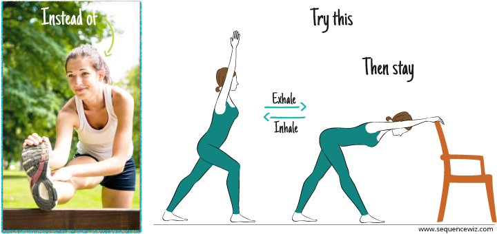 6 yoga substitutes for the most common gym preexercise stretches