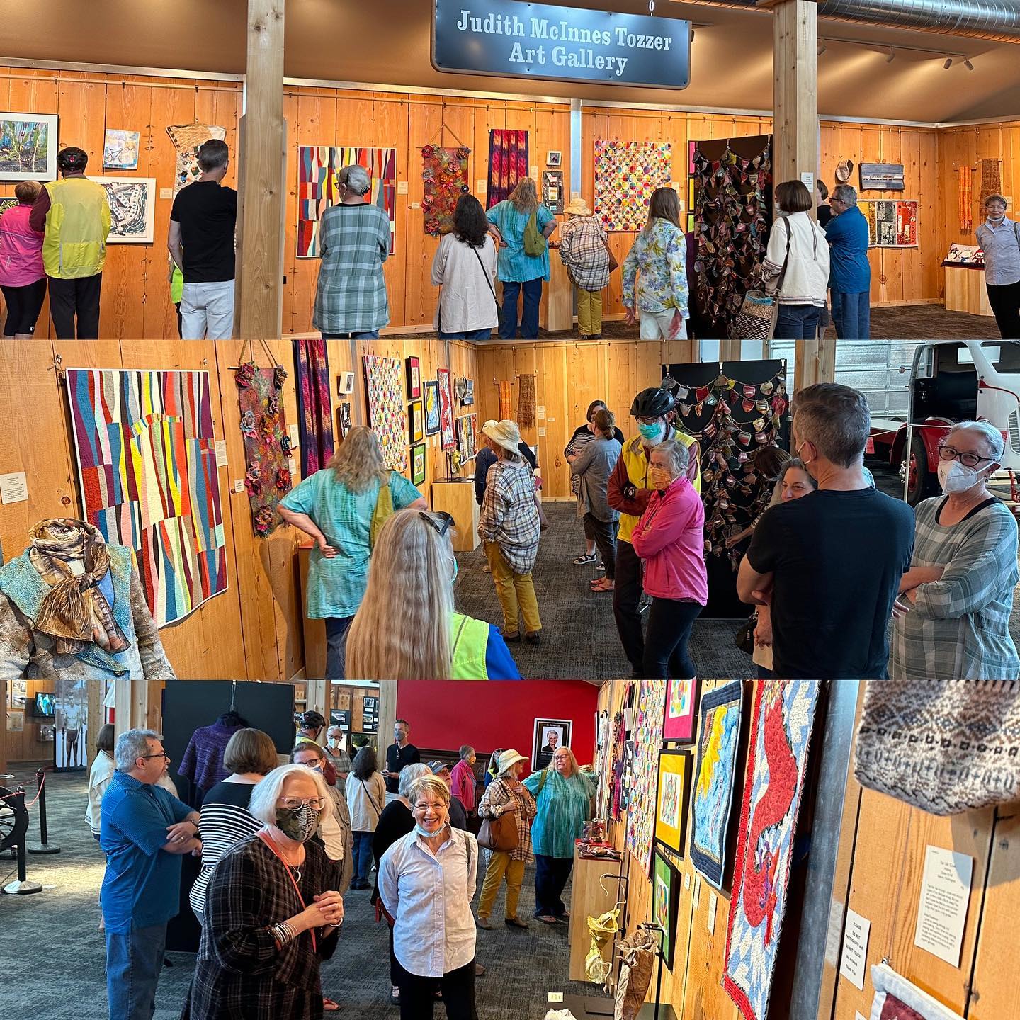 Fiber Arts and Orange Themed October 7 First Friday Art Walk Sequim