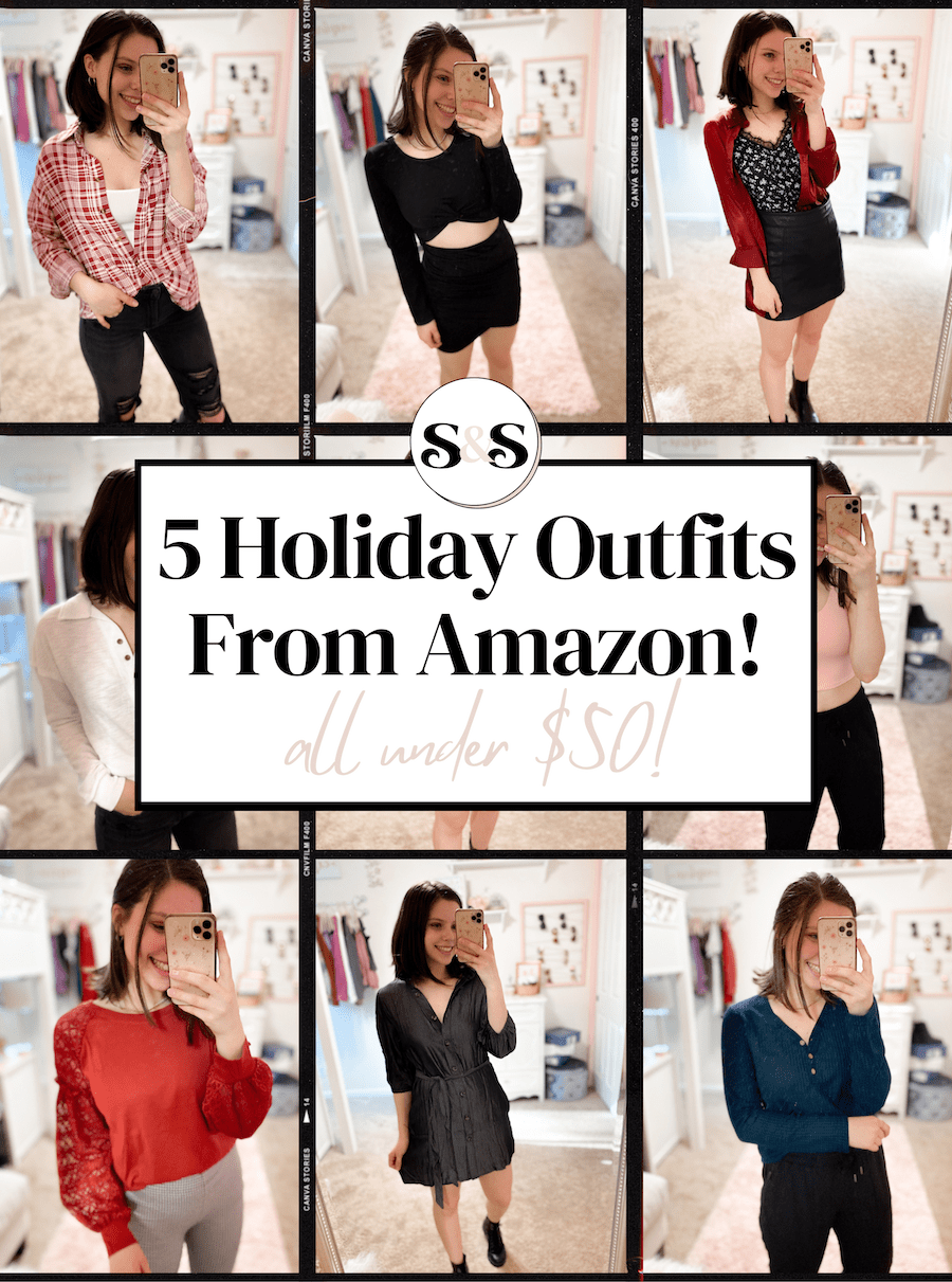 5 Cute Holiday Outfits From Amazon To Try Now!