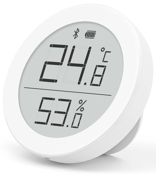 Room temperature monitoring using Xiaomi temperature sensor, ESP32 and