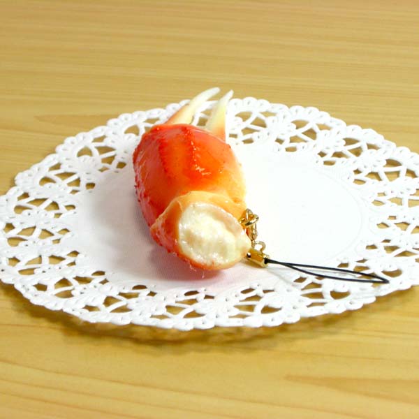 食品サンプル ストラップ＆キーホルダー かに爪